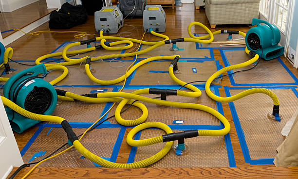 Professional Flood Damage Restoration technician working in Oneida, TN